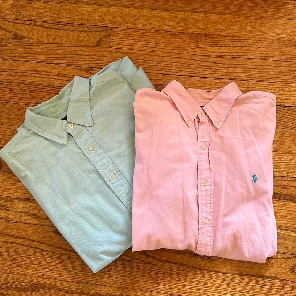 2 Mens Ralph Lauren Shirts
